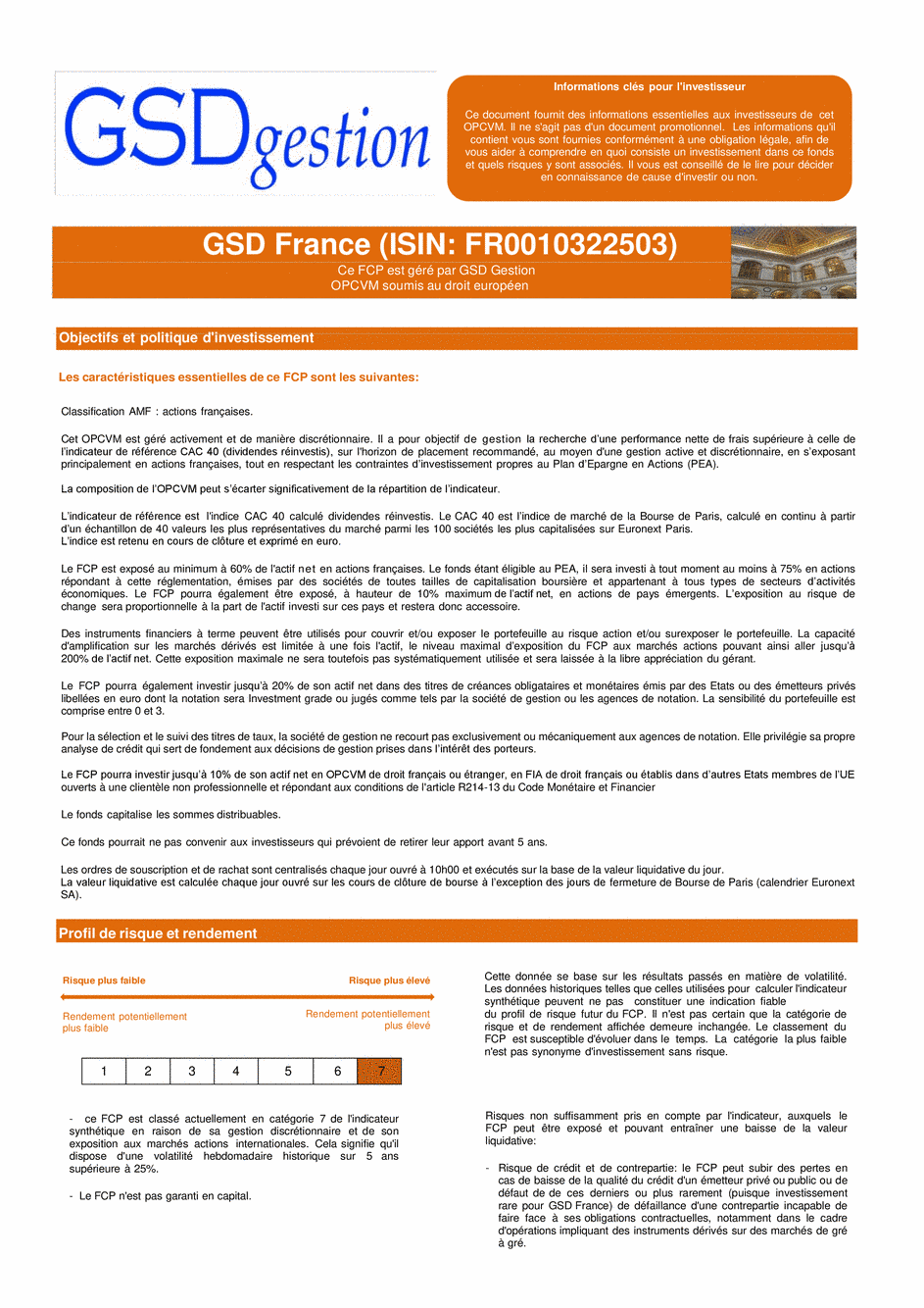 DICI-Prospectus Complet GSD France - 15/02/2021 - Français