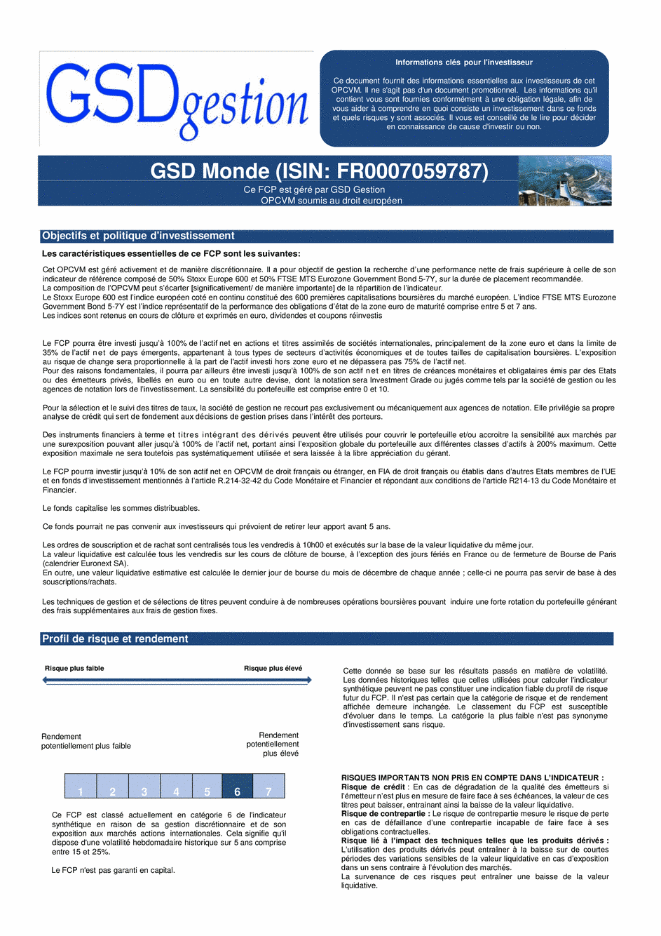 DICI-Prospectus GSD Monde - 13/01/2021 - Français