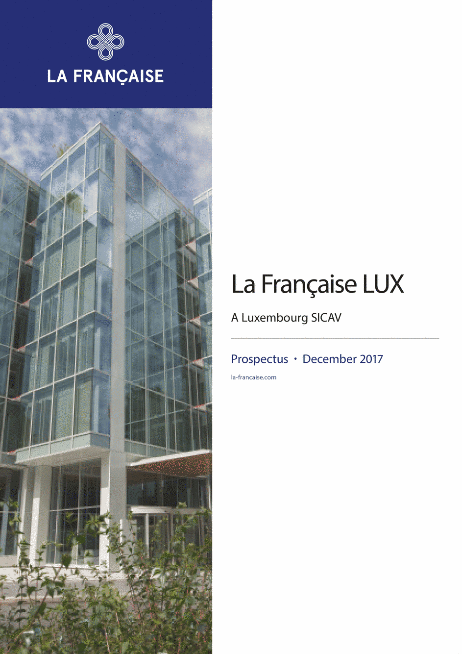 Prospectus La Française LUX - GTS Réactif - B (C) EUR - 28/12/2017 - Anglais